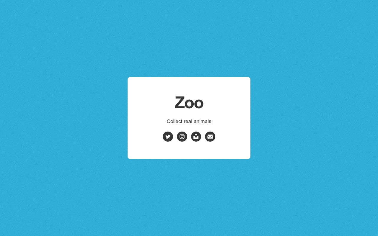Carrd profile picture for @zoology